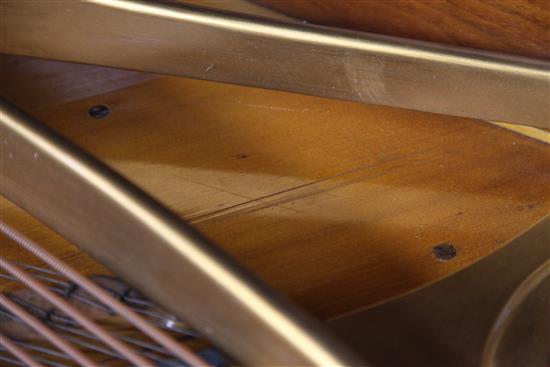 A Bechstein rosewood cased model B boudoir grand piano, c.1904, overall 6ft 8in. x 5ft